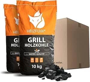 HEIZFUXX Holzkohle 20kg