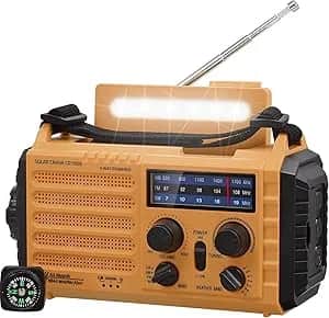 Notfallradio mit Kurbel